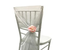 Organza Chair Hood Sashes