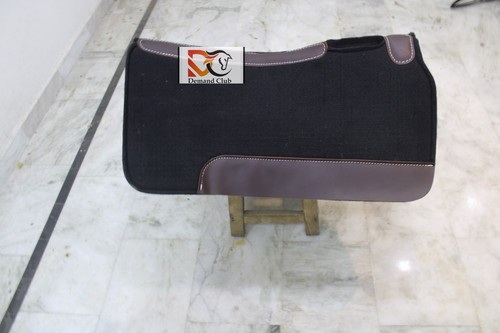 Western saddle pad wool felt - pad,