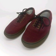Vans Sneakers Shoes Wine Red Suede | Mens Size UK 6 US 7 / Womens UK 7.5 US 8.5 