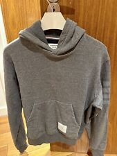 THOM BROWNE GREY HOODIE 4 BAR JUMPER JACKET SIZE 2 Made In Japan