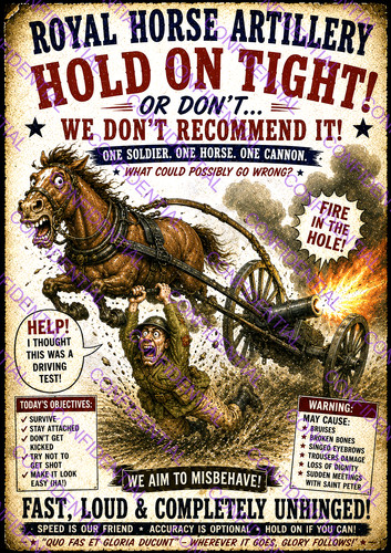Royal horse artillery british - horse,