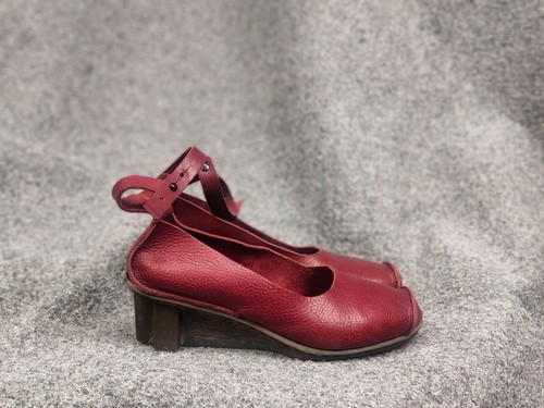 Trippen design red leather - red,