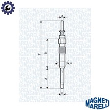 4x GLOW PLUG 062900023304 FOR