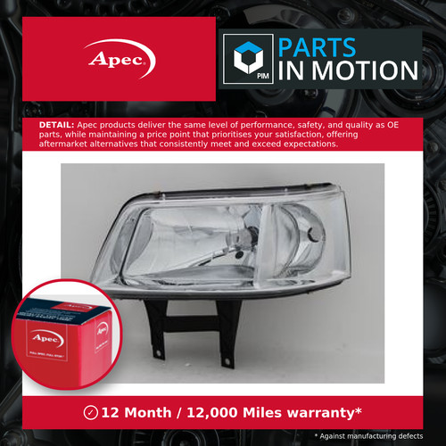 Headlight headlamp fits - headlight, vw