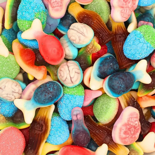 Jelly filled sweets mix from - sweets,