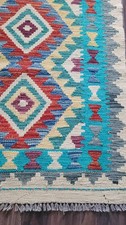 Afghan kilim rug Handwoven