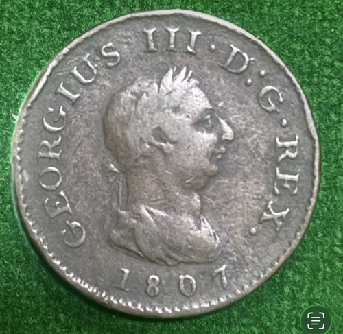 George 111 1807 - , farthing