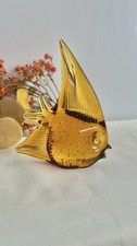 Amber Glass Angel Fish