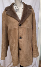 Morlands Vintage fine sheepskin coat say 'm' 16 no size label (26/10)