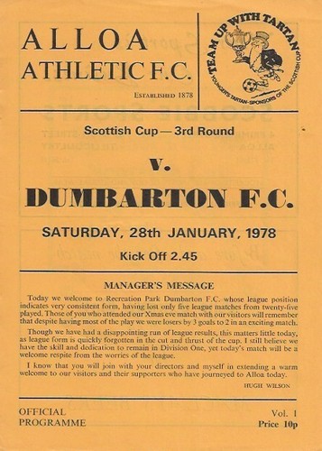 Alloa athletic dumbarton - v,