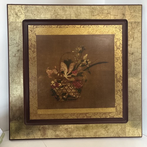 Vintage oriental large panel - oriental,