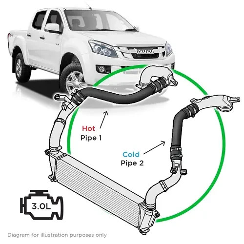 Saas intercooler black alloy - saas,