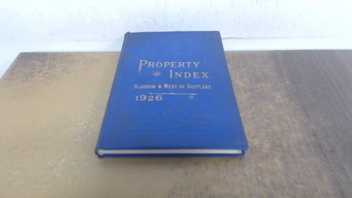 Property index 1926 land - index,