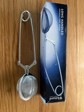 Whittard Long Handle Tea Infuser Stainless Steel Boxed English Tea