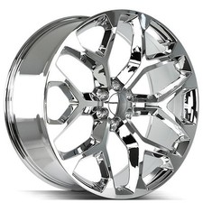 28x10"Strada Wheels Snowflake