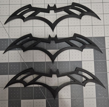 Raw 3D Print Batgirl Batarang