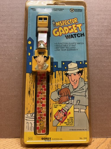 Inspector gadget watch - 1993, by