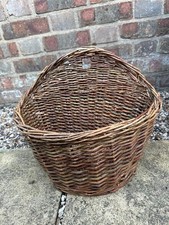 Antique/Vintage Wicker Basket Half-Moon Baskets.