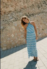 Zara Knit Halter Neck Dress