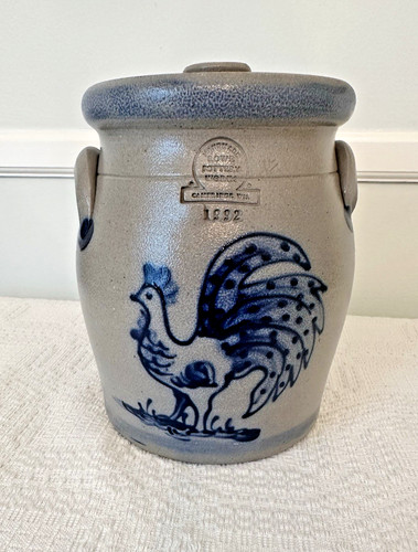 Rowe pottery works canister - rowe,