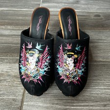 Ed Hardy Clogs Studded Tattoo