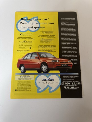 Original vintage 1993 proton - 1993,
