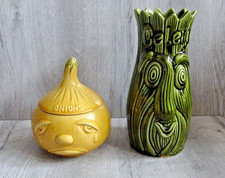 Celery onion vase - celery,
