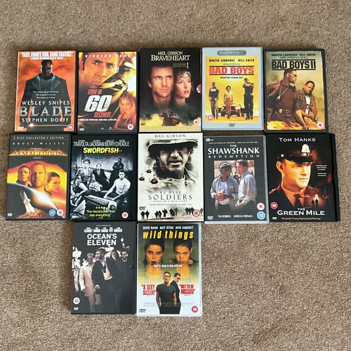 Dvd bundle action films - of,