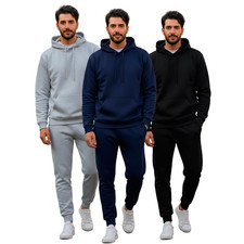 Mens 2Pc Tracksuit Set Workout