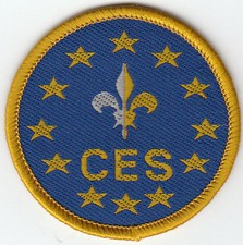 Boy Scout Badge Confederation Europeen du Scoutisme CES
