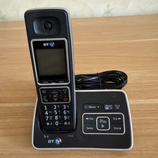 BT6500 Single Digital Cordless Telephone with Answering Machine Tested 