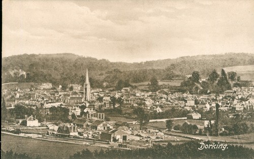 Dorking surrey elevated - dorking, view