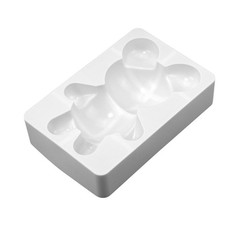 Large Teddy Bear Shaped Baking Mold Novelty Silicone Mold for Fondant Chocolate