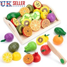 Wooden Cutting Fruits Play Set