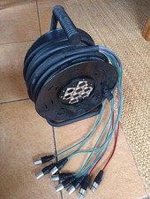 Audio Multicore 6/2 XLR 25M. on Reel [DP32716] PULSE PLS00407 - Stage Box Snake