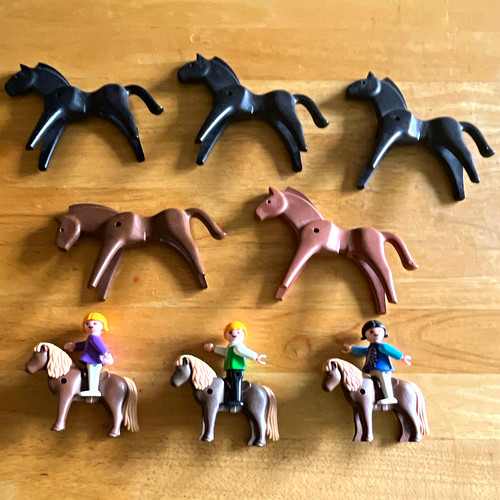 Playmobil horse rider - horse,