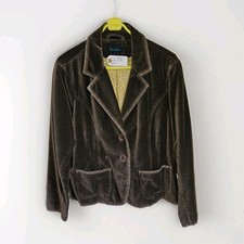 Boden 100% Cotton Velvet Brown