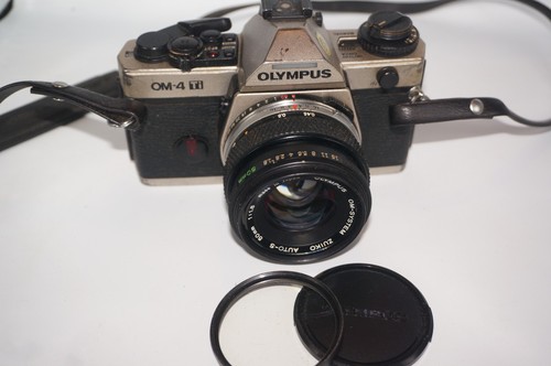Olympus 4ti silver 35mm slr - om-4ti,