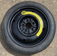 NISSAN PULSAR LEAF 2010-2021 16" SPACE SAVER SPARE WHEEL & T125/70 R16 TYRE #46.