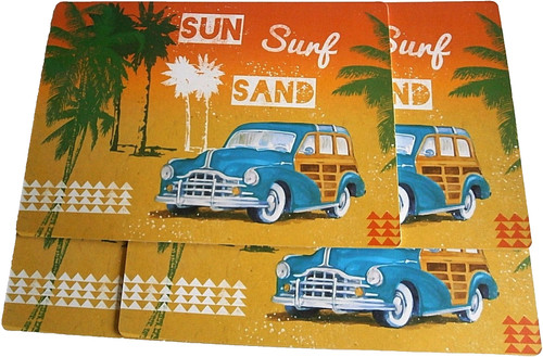 Coastal placemats 13 - coastal, 18"x