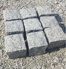 Silver Grey Granite Setts -