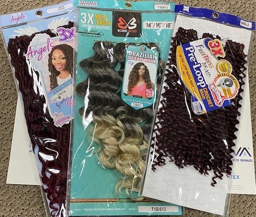 Synthetic crochet braid hair - synthetic,
