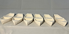 6 small waterline rowing boat