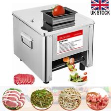 Commercial Meat Cutting Machine 850W Meat Cubes Cutter 150 Kg/h Beef Slicer 7MM