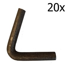 20 x 12mm WELD ON ROPE HOOK
