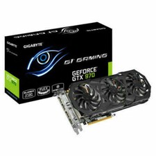 Gigabyte NVIDIA GeForce GTX970 G1 Gaming Windforce 4GB GDDR5 RAM - Black