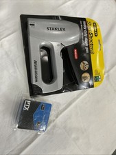 Stanley Sharp Shooter Heavy Duty Staple Gun + Staples TR150 VGC
