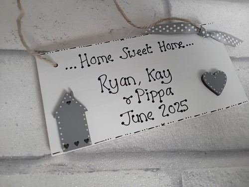 Family name plaque sign - family,