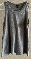 J.CREW Grey Sleeveless Tank