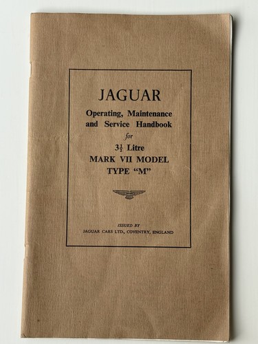 Jaguar litre mark - 3.5, vii